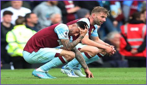 Burnley Relegated From Premier League After Loss At Spurs
